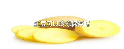 ​煮熟的土豆可以冷冻保存吗 土豆可以冷冻保存吗多久